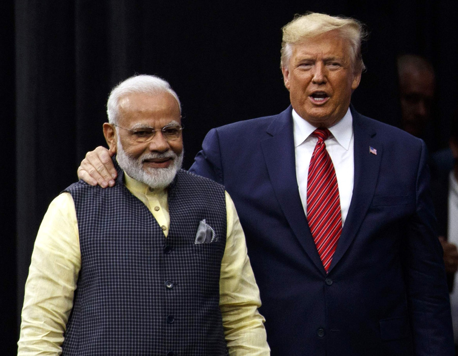 Modi-Trump-India
